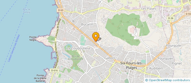 localisation de l'entreprise ENGELS à SIX-FOURS-LES-PLAGES