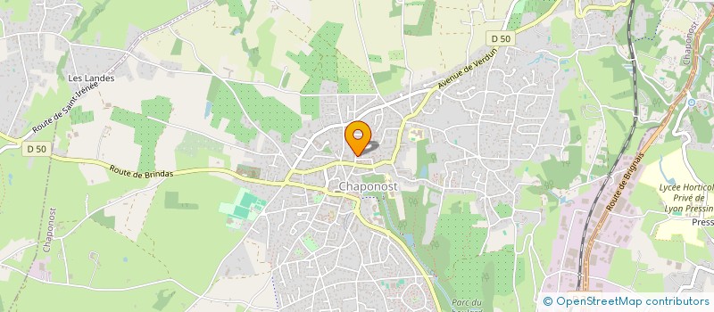 localisation de l'entreprise ENGELS  CHAPONOST