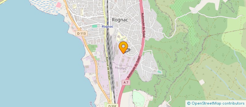 localisation de l'entreprise ENGENERING IMPRESSION  ROGNAC