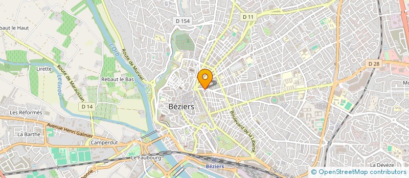 localisation de l'entreprise ENGENHEIRO EURL  BEZIERS