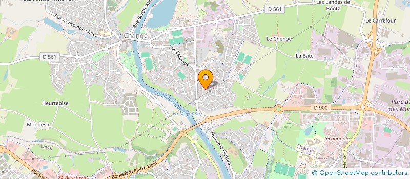 localisation de l'entreprise ENGENIOUS  CHANGE