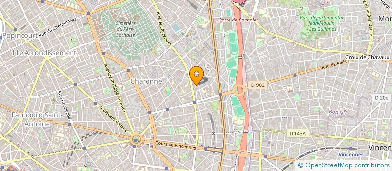localisation de l'entreprise ENGESOND à PARIS
