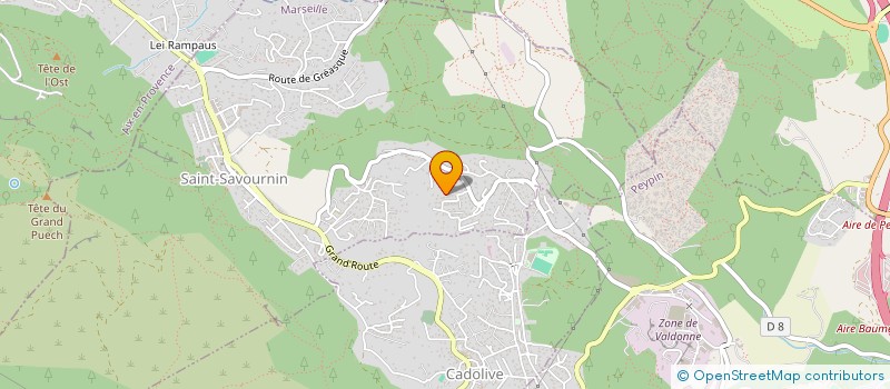 localisation de l'entreprise ENGEVIL  SAINT-SAVOURNIN