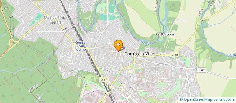 localisation de l'entreprise ENGG TRANS  COMBS-LA-VILLE