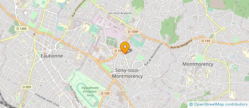 localisation de l'entreprise ENGHIEN VILLAGE à SOISY-SOUS-MONTMORENCY