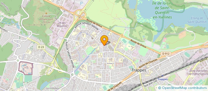 localisation de l'entreprise ENGIMMO à TRAPPES