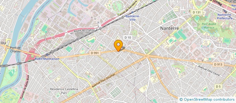 localisation de l'entreprise ENGINEERING ALIMENTAIRES à NANTERRE