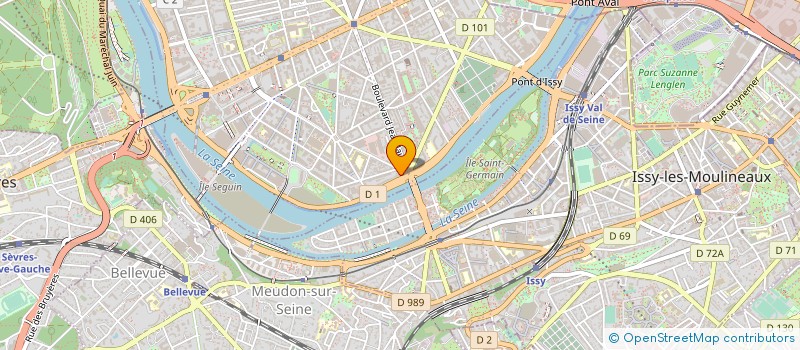 localisation de l'entreprise ENGINEERING C.P.C à BOULOGNE-BILLANCOURT