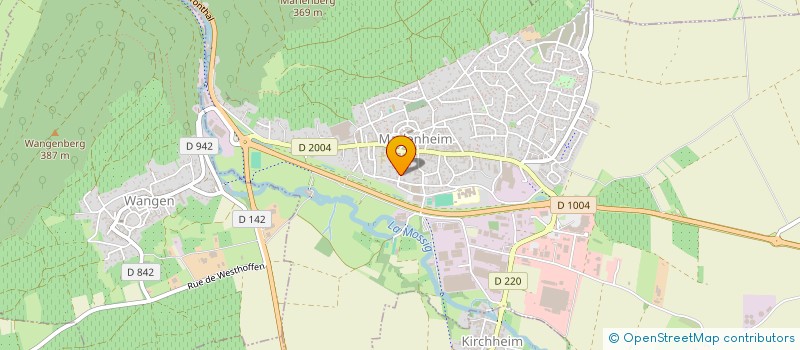 localisation de l'entreprise ENGINEERING COMMERCIAL 4.0  MARLENHEIM
