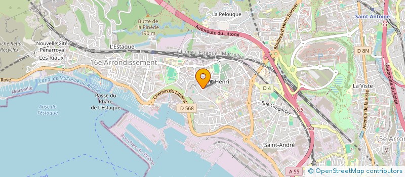 localisation de l'entreprise ENGINEERING CONCEPT à MARSEILLE 16EME