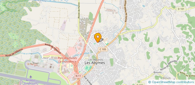 localisation de l'entreprise ENGINEERING EXPERTISES STRUCTURES TECHNOLOGIE à LES ABYMES