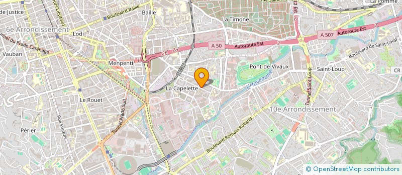 localisation de l'entreprise ENGINEERING MOBILIER CLASSEMENT DEUX  MARSEILLE