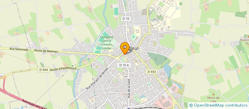localisation de l'entreprise ENGINEERING POUR LA CERAMIQUE à BAILLEUL