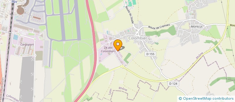 localisation de l'entreprise ENGINEERING RETROFIT SOLUTION - E.R.S.  ORNANS