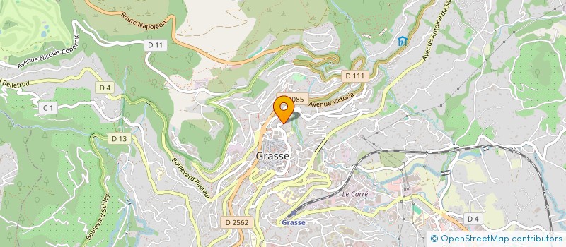 localisation de l'entreprise ENGINEERING SECURITY à GRASSE