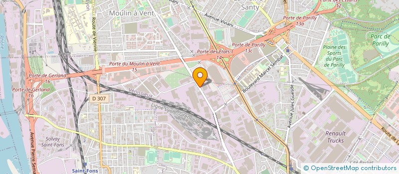 localisation de l'entreprise ENGINEERING SERVICES  VENISSIEUX