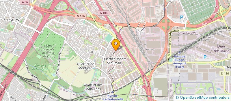 localisation de l'entreprise ENGINEERING SYSTEMS INTERNATIONAL  BAGNEUX