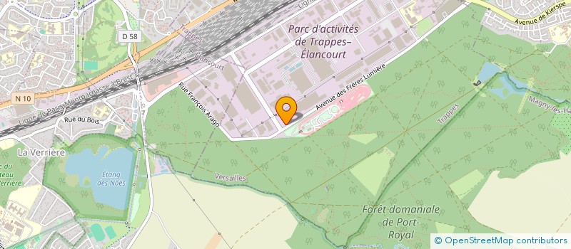localisation de l'entreprise ENGINEERING TECHNICAL TECHNOLOGY SERVICES à TRAPPES