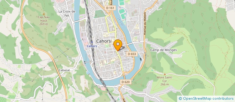 localisation de l'entreprise ENGINEERING TOURISME INTERNATIONAL à CAHORS
