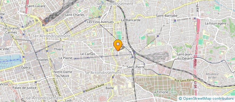 localisation de l'entreprise ENGINEERING TOUS CORPS ETAT DU BATIMENT à MARSEILLE