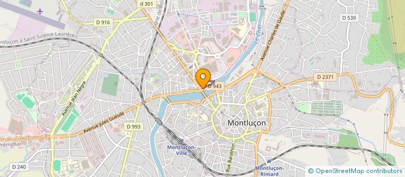 localisation de l'entreprise ENGINEERING TRANSFERT à MONTLUCON