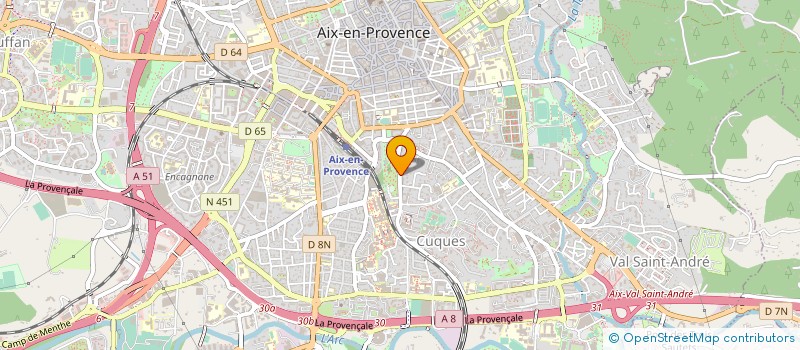 localisation de l'entreprise ENGINET à AIX-EN-PROVENCE