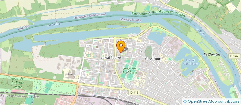 localisation de l'entreprise ENGINNOX  MANTES-LA-JOLIE