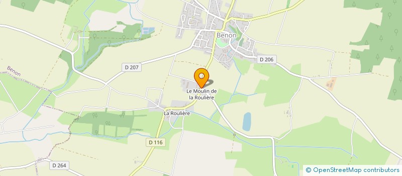localisation de l'entreprise ENGINUS à LA GREVE-SUR-MIGNON