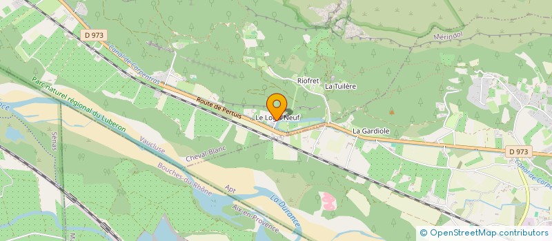 localisation de l'entreprise ENGIU  CHEVAL-BLANC