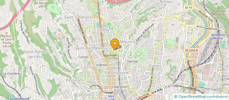 localisation de l'entreprise ENGIWIP à NICE