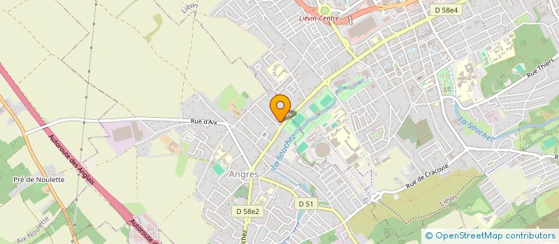 localisation de l'entreprise ENGLEBERT PERE & FILS à ANGRES