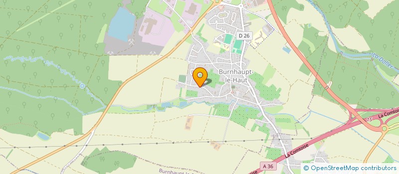 localisation de l'entreprise ENGLER-RENOVATION  BURNHAUPT-LE-HAUT