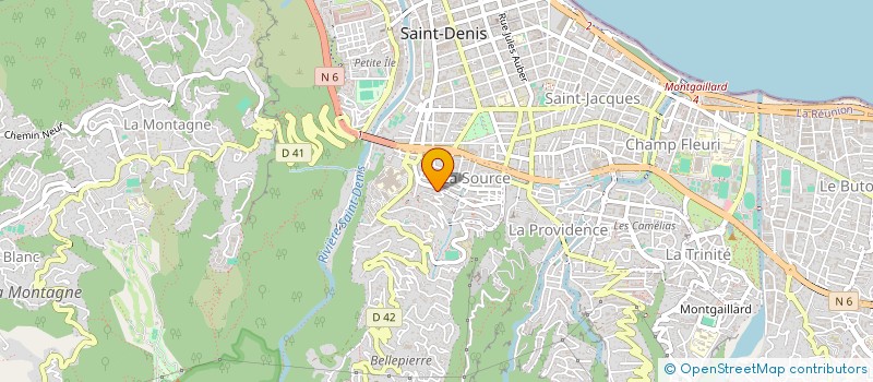 localisation de l'entreprise ENGLISH-A-DOM à SAINT-DENIS