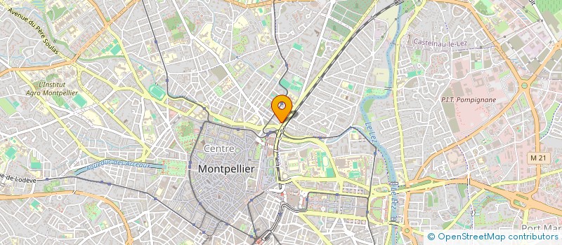 localisation de l'entreprise ENGLISH AB à MONTPELLIER