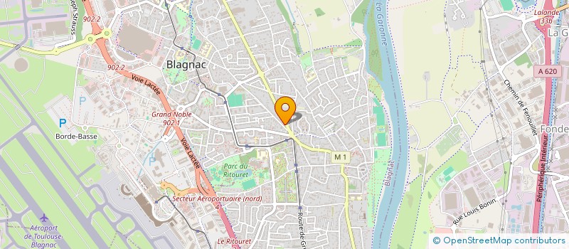 localisation de l'entreprise ENGLISH FERRADOU à BLAGNAC