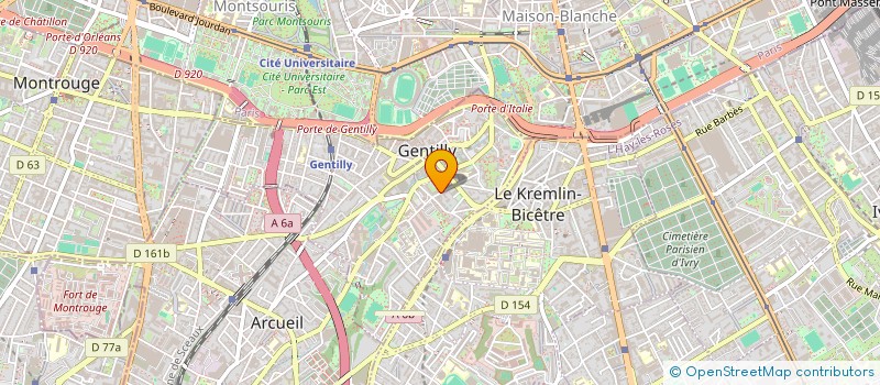 localisation de l'entreprise ENGLISH FOR REAL à GENTILLY