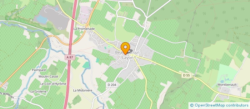localisation de l'entreprise ENGLISH IN ANJOU à BEAULIEU-SUR-LAYON