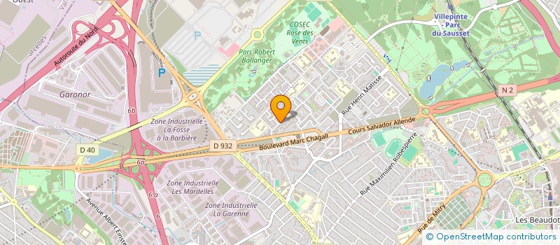 localisation de l'entreprise ENGLISH LINE INSTITUTE à AULNAY-SOUS-BOIS