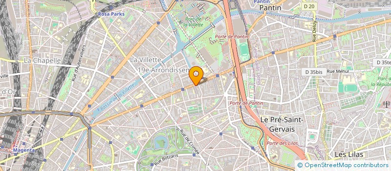 localisation de l'entreprise ENGLISH POUR TOUT LE MONDE (EPTLM)  PARIS