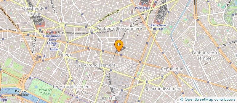 localisation de l'entreprise ENGLISH ROOM 101  PARIS