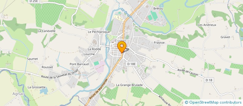 localisation de l'entreprise ENGLISH SPEAKING RETIREMENT HOME à EYMET