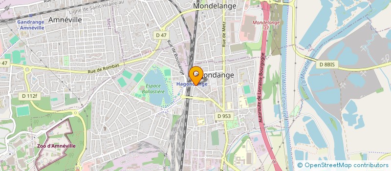 localisation de l'entreprise ENGLOO à HAGONDANGE