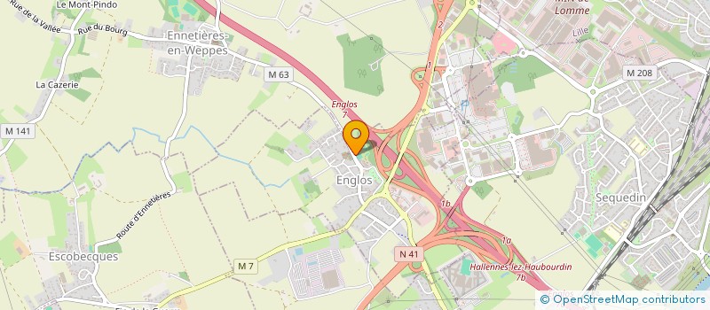 localisation de l'entreprise ENGLOS PETANQUE AMITIE  ENGLOS