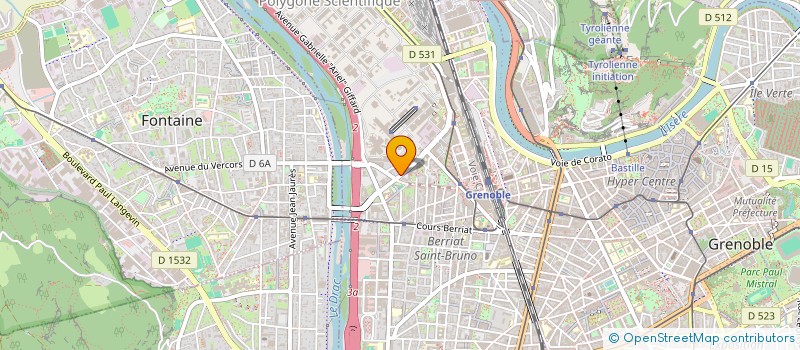 localisation de l'entreprise ENGO  GRENOBLE