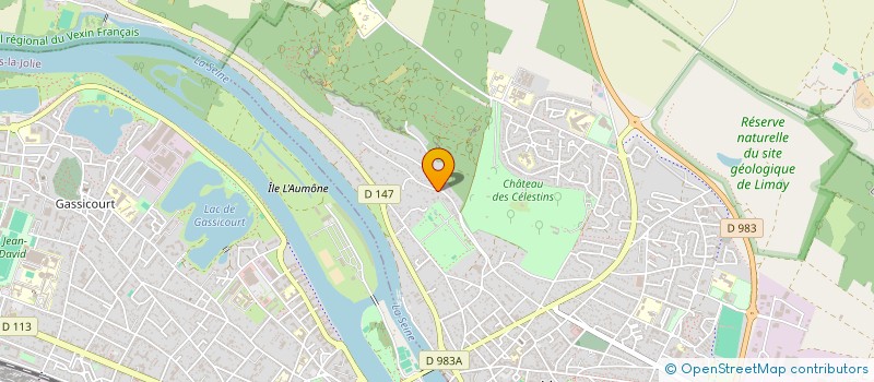 localisation de l'entreprise ENGRAND IMMO ONE  LIMAY