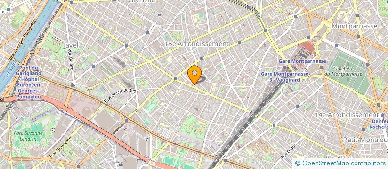 localisation de l'entreprise ENGRENAGE à PARIS