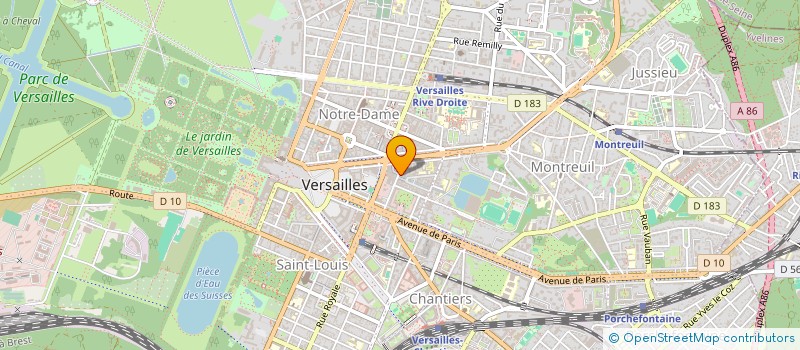 localisation de l'entreprise ENGRENAGE ESCAPE GAME à VERSAILLES