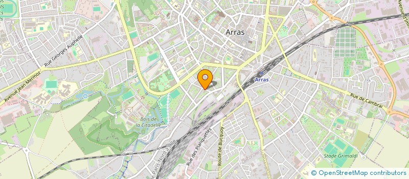 localisation de l'entreprise ENGRENAGES à ARRAS