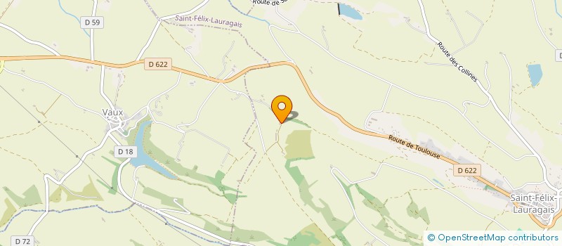 localisation de l'entreprise ENGRY VOLTAIQUE  SAINT-FELIX-LAURAGAIS