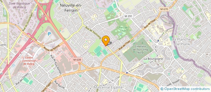 localisation de l'entreprise ENGUERRAN à NEUVILLE-EN-FERRAIN